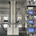 Yuyl 250 peças/dia máquina de corte de cortina vertical semiautomática 1,2 kW 220 V com garantia de 1 ano